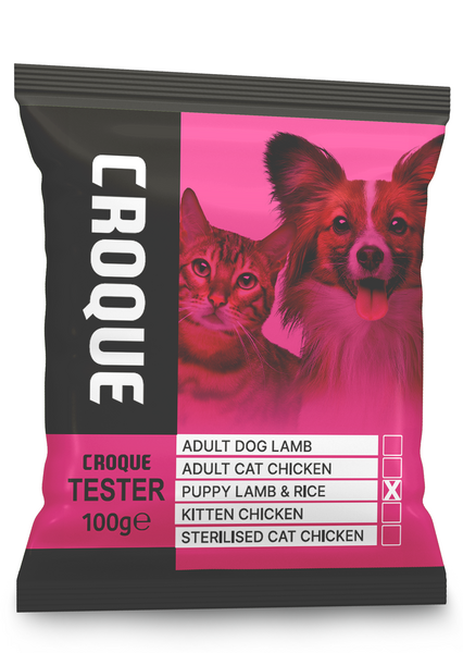 Croque Yavru Kuru Köpek Maması (Puppy) Kuzu Etli 100GR