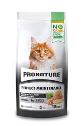 Pronature Tahılsız Yetişkin Kuru Kedi Maması (Perfect Maintenance) - Somonlu ve Enginarlı – 10KG - Thumbnail