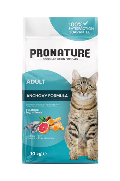 Pronature Yetişkin Kuru Kedi Maması (Daily Protect) - Hamsili ve Pirinçli - 10KG